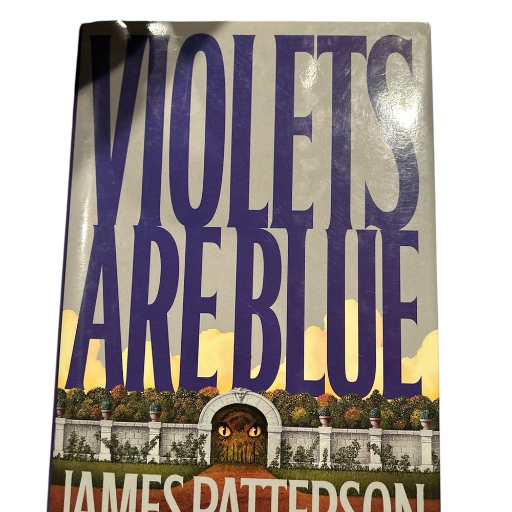 'Violets Are Blue' Book - Purple Cover